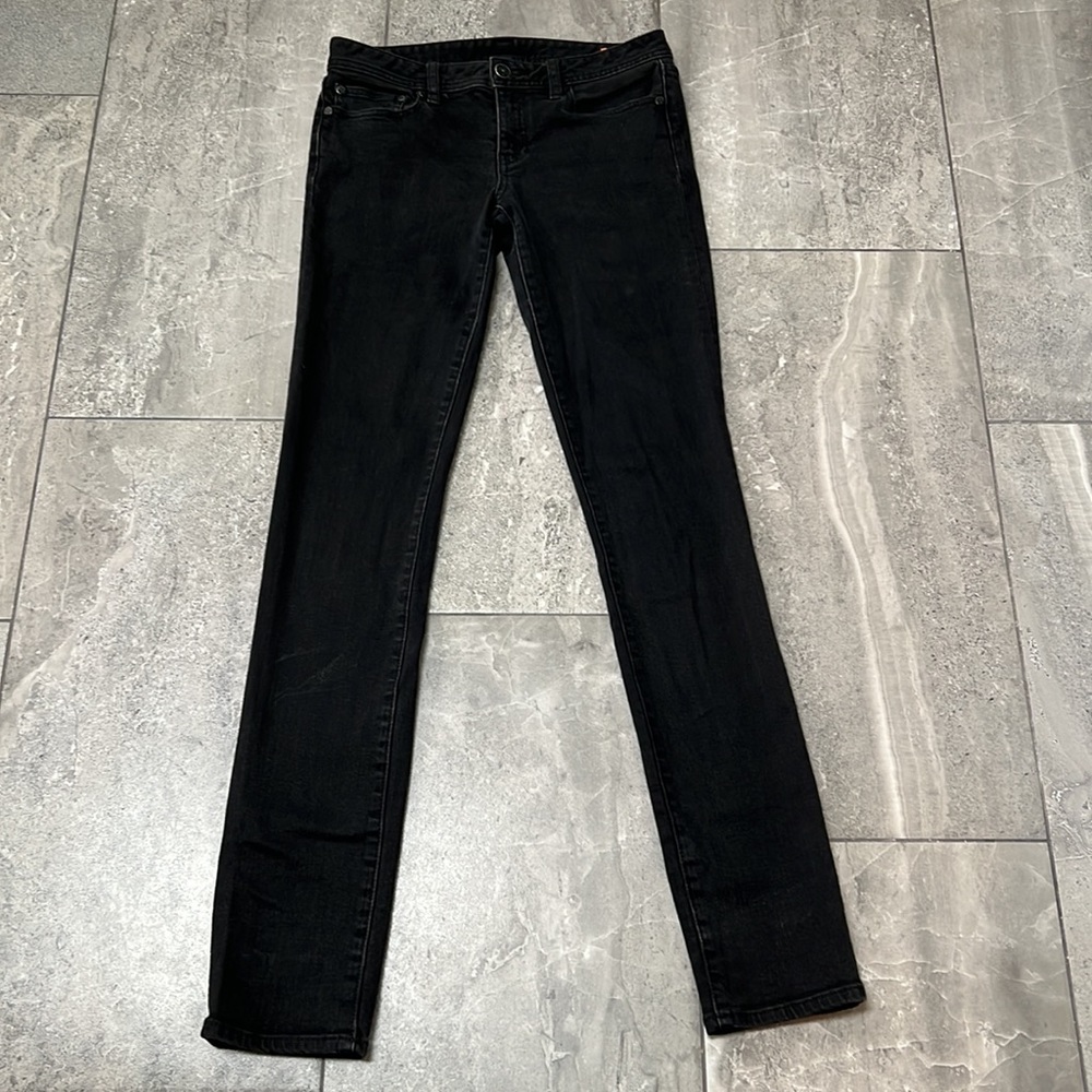 Tory Burch Super Skinny Black Jeans